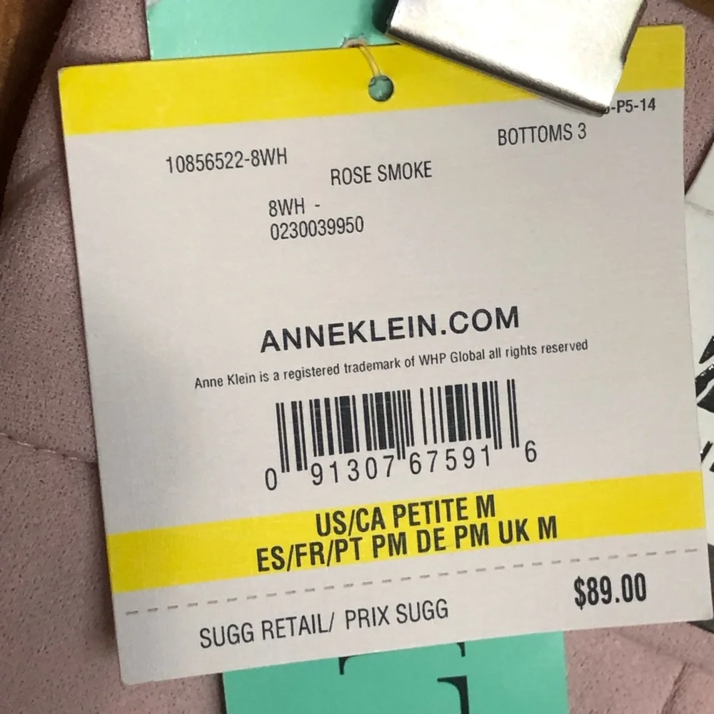 Anne Klein Straight Leg Pant - Picture 7 of 8